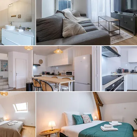 Le Triplex - Cosy Avec Petit Jardin Apartment Longueville (Seine-et-Marne)